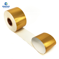 Papier d'aluminium matériel écologique dans la couleur d'or et d'argent pour la couche intérieure molle d'emballage de cigarette
