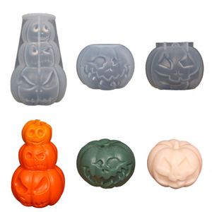 Custom Luxury Silicone 3D Candle Making <b>Mould</b> Mold Pumpkin Shape for Halloween Day Gifts for Resin and Wax Jars Cake Tools - Product Image 5