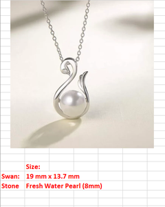 สร้อยคอจี้มุกน้ำจืด - Product Image 1