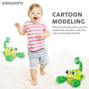 ของเล่นแมงป่องพลาสติกสำหรับฝึกประสาทสัมผัสสำหรับเด็กทารกวัย0-3ขวบของเล่นรูปสัตว์ไฟฟ้าพร้อมไฟ - Product Image 5