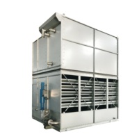 Machine de refroidissement industrielle à grand débit, nouvelle conception, haute capacité de refroidissement, acier inoxydable, tours de refroidissement multiples fermées