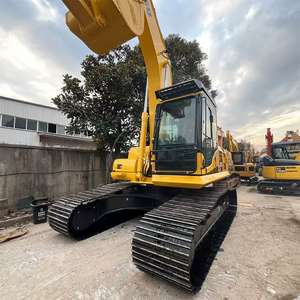 Excavatrice sur chenilles KOMATSU d'occasion PC210lc, poids opérationnel de 21 tonnes, matériel de construction, équipement lourd, moteur, boîte de vitesses, vente chaude - Product Image 2