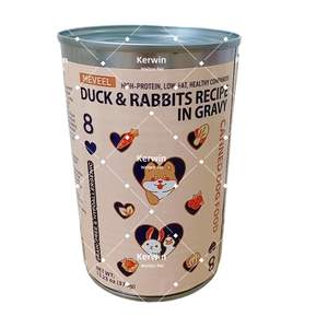 Muestras gratuitas al por mayor, comida húmeda <span class=keywords><strong>Natural</strong></span> para mascotas altamente nutritiva, golosinas para perros, 375G, Mousse con sabor a pato, comida húmeda enlatada para perros y gatos - Product Image 1