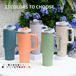 Gobelet isotherme en acier inoxydable OEM de 40 oz à double paroi sous vide pour les voyages en plein air, le bureau et la personnalisation de la marque - Product Image 2