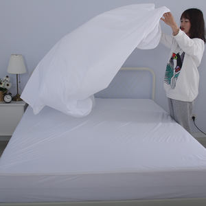 Nouveau <span class=keywords><strong>produit</strong></span> : Protège-<span class=keywords><strong>matelas</strong></span> 2 en 1 avec fermeture éclair, housse de <span class=keywords><strong>matelas</strong></span> imperméable, compatible avec une profondeur de 9 à 18 pouces - Product Image 4