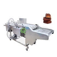 Machine à pulvériser et à enrober le chocolat en acier inoxydable SUS304 pour noix, dattes et fruits