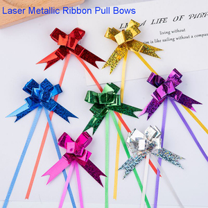 30 # Bán Buôn 5.5 Inch Wedding <span class=keywords><strong>Pew</strong></span> Lưới Kéo Ribbon Xoăn Bow Kéo Ribbon Cung Cho Túi Đồng Hồ <span class=keywords><strong>Pew</strong></span> Cung Trang Trí Đám Cưới - Product Image 2