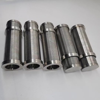 304 316 316L Edelstahl Metall V-Umwickelte Wasser- und Ölfilter Hocheffiziente 99% Anpassbare Keildrahtsiebe für Rohre