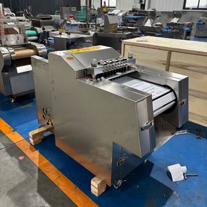 Machine à découper la <span class=keywords><strong>viande</strong></span> de chèvre, de poulet et de porc électrique automatique certifiée <span class=keywords><strong>Halal</strong></span> pour la restauration islamique et les boutiques de barbecue au mouton - Product Image 6