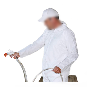 Overol de Protección para Pintores, Ropa Desechable Antipolvo de Polipropileno No Tejido, Traje de Trabajo Resistente a Productos Químicos - Product Image 3