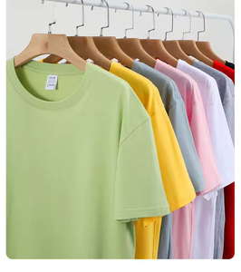 เสื้อยืดสีขาวคุณภาพสูงขายส่งสำหรับผู้ชาย เสื้อยืดผ้าฝ้ายพิมพ์ลายกราฟิกตามสั่ง เสื้อยืดโอเวอร์ไซส์เนื้อหนาสำหรับผู้ชาย - Product Image 1