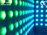 Sanyou Lighting Jeux Muraux Interactifs en Alliage d'Aluminium avec Capteurs de Salle pour Arène de Jeu et Lumière d'Escalade
