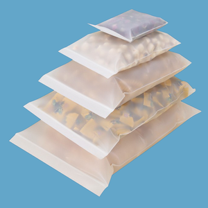 ES Custom Size Color Compostable Packaging Corn Starch Zipper Bag Biodegradable Packaging Ziplock Bag Full EU Compliance - Product Image 4