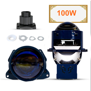 Đèn pha <span class=keywords><strong>LED</strong></span> <span class=keywords><strong>MINI</strong></span> YHKOMS MK100 lắp chung, chiếu gần 100W, chiếu xa 100W, RHD/LHD, 3.0 inch, 12V, 30000LM, 6000K, BI <span class=keywords><strong>LED</strong></span> - Product Image 2