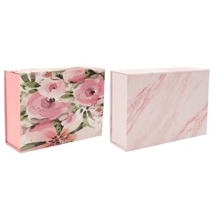Luxury pink paper packaging <b>box</b> printed <b>gift</b> magnetic <b>box</b>, customizable according to needs - Product Image 1