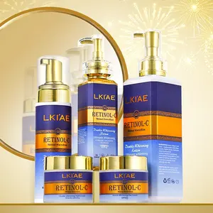 alike Supplier Custom Beautiful Skin Retinol Natural Lightening Body Korean Cosmetic Set For Skin Care