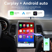 Écran ZWNAV 14,5 pouces pour Jeep Grand Cherokee 2014-2020, Carplay Android 15 Octa-core, autoradio stéréo GPS DSP OEM