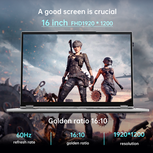 Neuer 16-Zoll-Gaming-Laptop Intel Core i7 8. Generation 6-Kern 32GB RAM 1TB SSD GTX 1050 Windows 11 Englische Tastatur IPS-Display Aluminium - Product Image 5