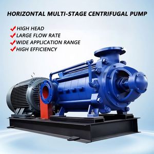 Pompe centrifuge horizontale multi-étages série CZME D/DG à haute pression pour alimentation de chaudière et drainage minier OEM - Product Image 5