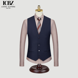 <span class=keywords><strong>Chaleco</strong></span> ajustado gris para hombre, <span class=keywords><strong>chaleco</strong></span> de traje formal e informal de negocios decorado con estilo vintage, <span class=keywords><strong>chaleco</strong></span> impermeable para padrino de boda - Product Image 2