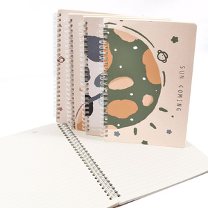 Foska văn phòng phẩm bán buôn 8.3/10 inch một chủ đề không thấm nước bìa cao cấp dày giấy 60 tờ trường máy tính xách tay xoắn ốc - Product Image 3