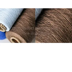 High Quality Cashmere Knitted Yarn Silk Cashmere Blended Yarn Anti-Pilling Organic Cashmere Dyeing Yarn