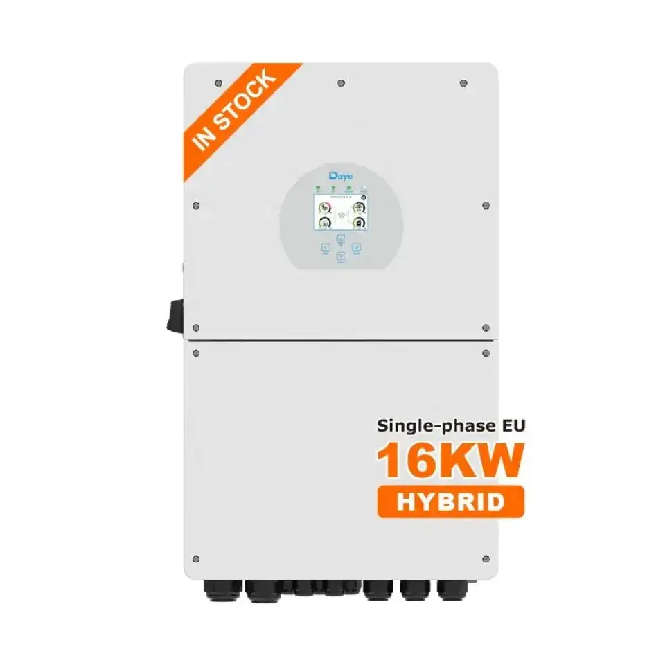 Deye 16kwハイブリッドインバーターSun-16k-sg01lp1-eu 12kw/14kw/16kw Deyeハイブリッドインバーター16kw単相