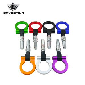 ตะขอเกี่ยวหน้าอะลูมิเนียม Poyracing สำหรับอะไหล่ตกแต่งรถยนต์ฮอนด้าและโตโยต้า - Product Image 1