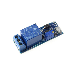 Cho DC 5V kích hoạt thời gian chậm trễ chuyển tiếp mô-đun có thể điều chỉnh thời gian chậm trễ kiểm soát chuyển đổi điện áp rộng chậm trễ tiếp sức - Product Image 4