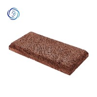 Panneaux en fibres de bois haute densité, laine de bois non finie, pour dortoirs, cinémas, salles de rangement, revêtements muraux acoustiques en bois