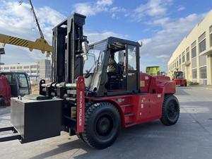 Xe Nâng Hàng Diesel Xe Nâng Hàng <span class=keywords><strong>10</strong></span> Tấn <span class=keywords><strong>10</strong></span> T Vận Chuyển Vật Liệu Vận Chuyển Xe Nâng Thùng Chứa Montacargas Xe Nâng Mới - Product Image 4