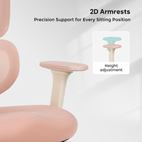 Fabricant Fauteuil de direction de bureau pivotant ergonomique avec accoudoir 3D tournant en maille à dossier haut