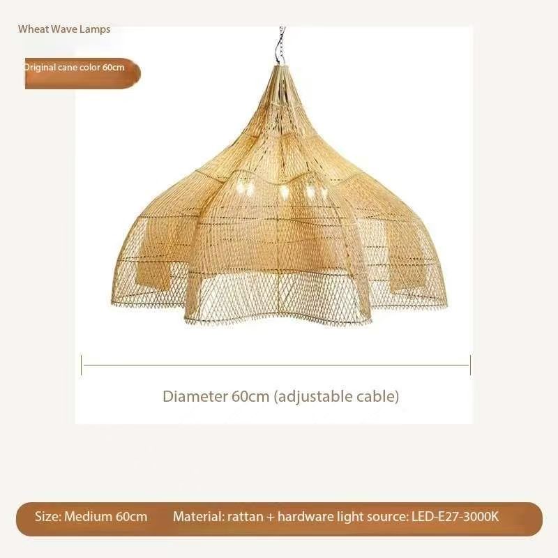 Color-60cm en rotin naturel