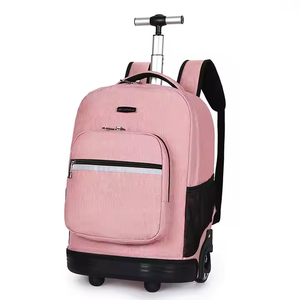 Unisex Large Daypack <b>Waterproof</b> Laptop Bag Outdoor Sports 3 <b>Packing</b> Zipper Closure Stylish Fashion Trolley Backpack - Product Image 2