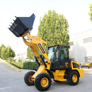 H380T Mini Loader Backhoe dengan mesin Diesel Mini roda pemuat depan <span class=keywords><strong>3</strong></span> <span class=keywords><strong>Ton</strong></span> nilai beban Bucket lampiran - Product Image 6