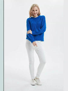 Trui met lage minimale bestelhoeveelheid, op maat gemaakte service, chunky kabelbreisel, dames gebreide trui, pullover, RL trui, breiwerk, oversized silhouet trui - Product Image 5