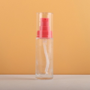 Nuova bottiglia di fondotinta trasparente da 30ml con testa a pressione trasparente per bottiglia di imballaggio cosmetico per Modulare bottiglia di emulsione - Product Image 6