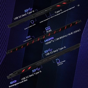 โน้ตบุ๊ก MSI <span class=keywords><strong>Titan</strong></span> 18 Pro 2025 เกมมิ่งบีสท์ R9 9955HX3D แรม 64GB ความจุ 2TB หน้าจอ 4K MiniLED 120Hz แสดงผล DCI-P3 - Product Image 5