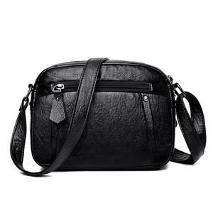 Bolso Mensajero Clásico de Diseñador para Damas, Bolsos de Mano de Cuero PU Suave con Cierre para Mujer, Fabricante de Lujo - Product Image 1