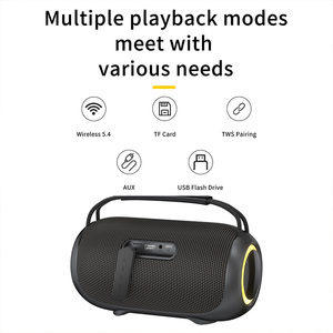 ลำโพง EBS-<span class=keywords><strong>620</strong></span> ลำโพงไร้สายบลูทูธแบบพกพา RGB สำหรับใช้งานกลางแจ้ง ลำโพงตั้งโต๊ะกำลังสูง 40W ซับวูฟเฟอร์ ลำโพงแบบมือถือ - Product Image 5