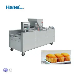 Automatic English nut muffin despostor madeleine machine cake production line