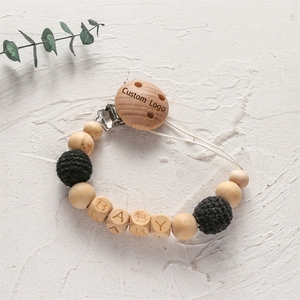 Chupetero Personalizado <span class=keywords><strong>con</strong></span> Diseño <span class=keywords><strong>de</strong></span> Animales, Libre <span class=keywords><strong>de</strong></span> BPA, para Bebés <span class=keywords><strong>de</strong></span> 0 a 12 Meses, <span class=keywords><strong>con</strong></span> Cadena <span class=keywords><strong>de</strong></span> <span class=keywords><strong>Silicona</strong></span> y Clip para Sujetar el <span class=keywords><strong>Chupete</strong></span>, <span class=keywords><strong>con</strong></span> <span class=keywords><strong>Nombre</strong></span> - Product Image 1