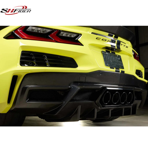 Diffuseur arrière en fibre de carbone adapté aux <span class=keywords><strong>Chevrolet</strong></span> <span class=keywords><strong>Corvette</strong></span> <span class=keywords><strong>C8</strong></span> Z06 de <span class=keywords><strong>2023</strong></span> à 2025 - Product Image 3