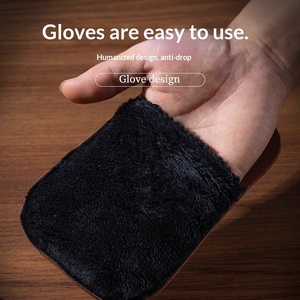 <span class=keywords><strong>Gant</strong></span> de polissage de chaussures en microfibre 2026 avec rembourrage en éponge, <span class=keywords><strong>gant</strong></span> de lustrage de chaussures premium, éliminateur de poussière et de taches, écologique - Product Image 2
