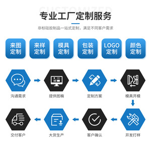 ชิ้นส่วนยางซิลิโคนมิซุตะ ซีลขึ้นรูปตามสั่ง ชิ้นส่วนอุตสาหกรรม - Product Image 3