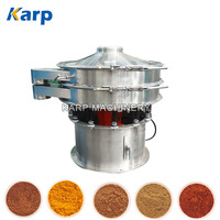 Tapiokamehl-Vibrationssieb Haferpulver-Vibrationssiebmaschine aus Edelstahl 304
