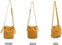 Sac à bandoulière en toile tendance incontournable pour étudiantes, grande capacité, idéal pour les fournitures scolaires, mini-tablettes, léger pour le campus