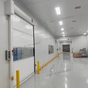 Porte roulante à grande vitesse pour entrepôt industriel avec moteur servo PE - Contrôle de précision - Product Image 5