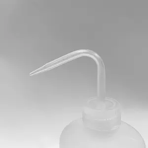 250ml 500ml 1000ml Laboratory Chemistry Clear White Color Graduated Safety Wash Bottles Plastic Wash Bottle