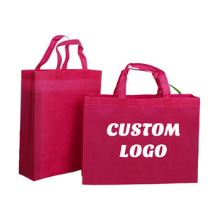 Sac fourre-tout en tissu <span class=keywords><strong>Bah</strong></span> sac écologique sac fourre-tout avec logo personnalisé fabricant de shopping sacs non tissés brodés - Product Image 1